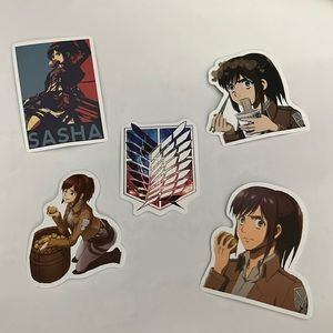 Sasha Sticker Set